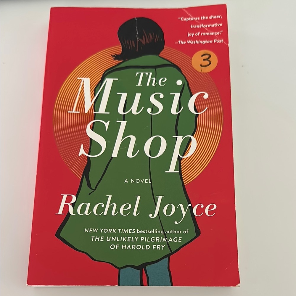 'The Music Shop' Novel - Red Cover